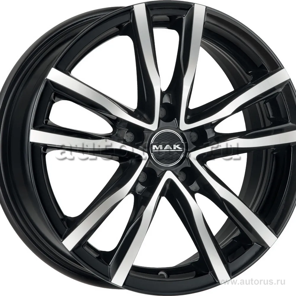 Диск литой R17 7J 5x112/76 ET42 MAK Milano Black Mirror F7070MIBM42VK2
