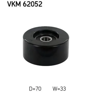 Ролик натяжителя приводного ремня SKF VKM 62052