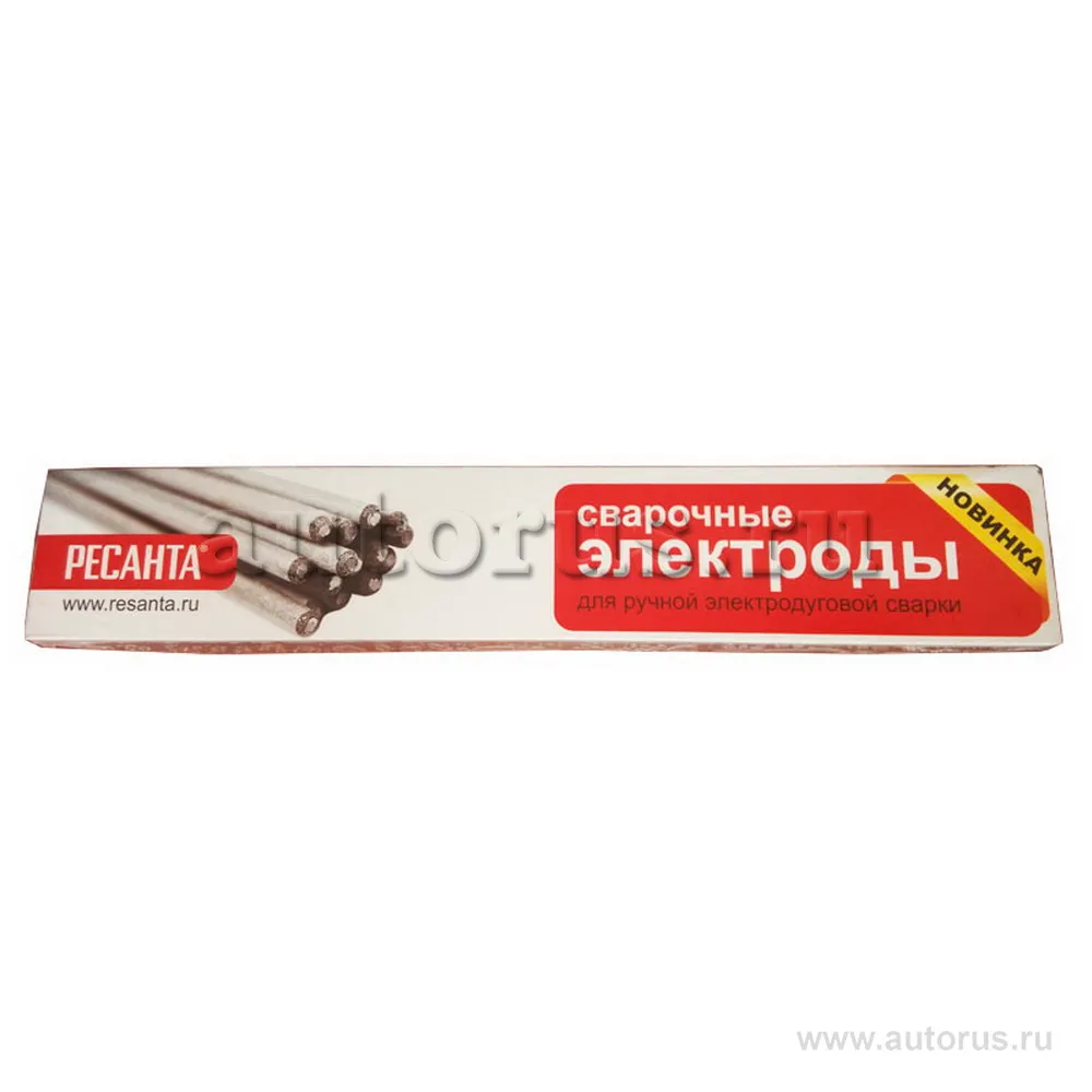 Электроды для сварки МР-3, D = 4 мм, пачка 1 кг Ресанта 71/6/24