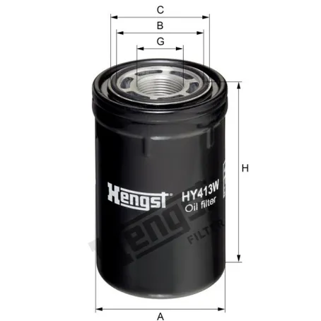 Фильтр гидравлический HENGST HY413W