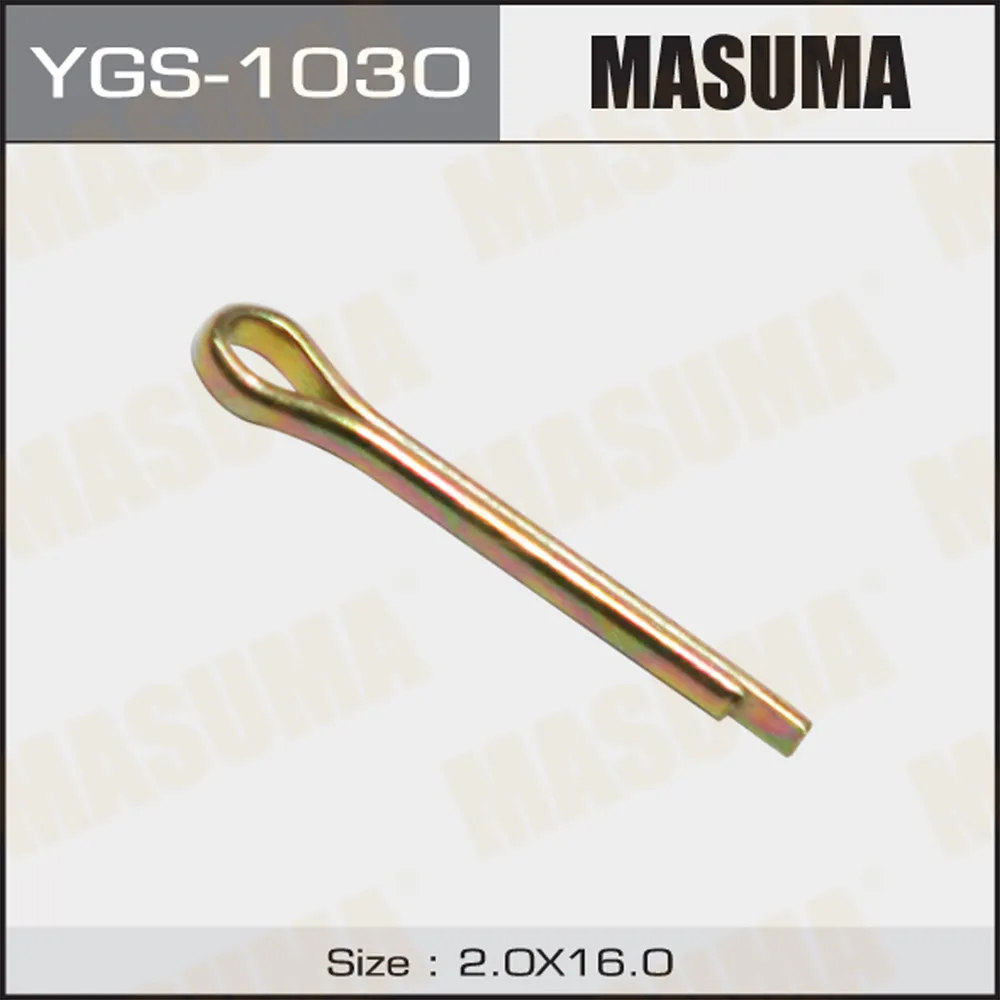 Шплинт 2x16mm MASUMA YGS1030