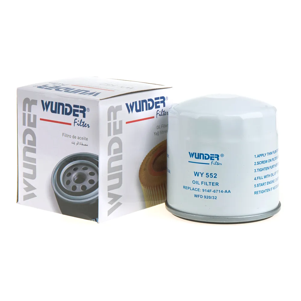 Фильтр масляный FORD Foc/Fie/Tra ->00 дизель WUNDER FILTER WY552