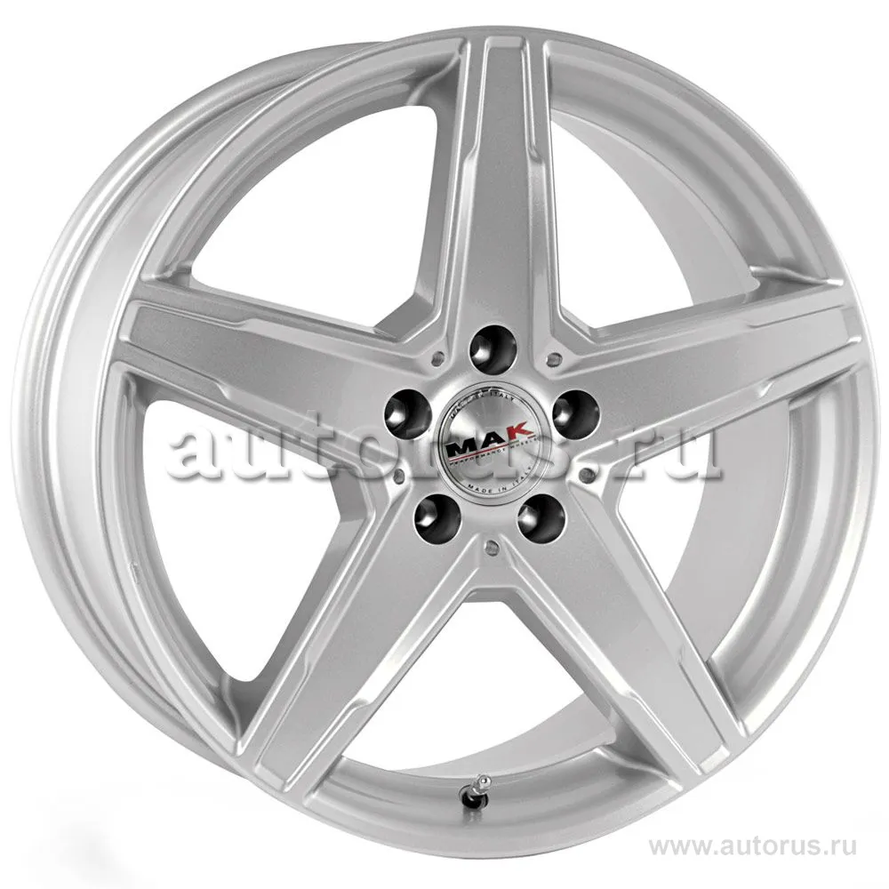 Диск литой R20 9.5J 5x112/66.6 ET45 MAK Stern Silver F9520SRSI45WS3X
