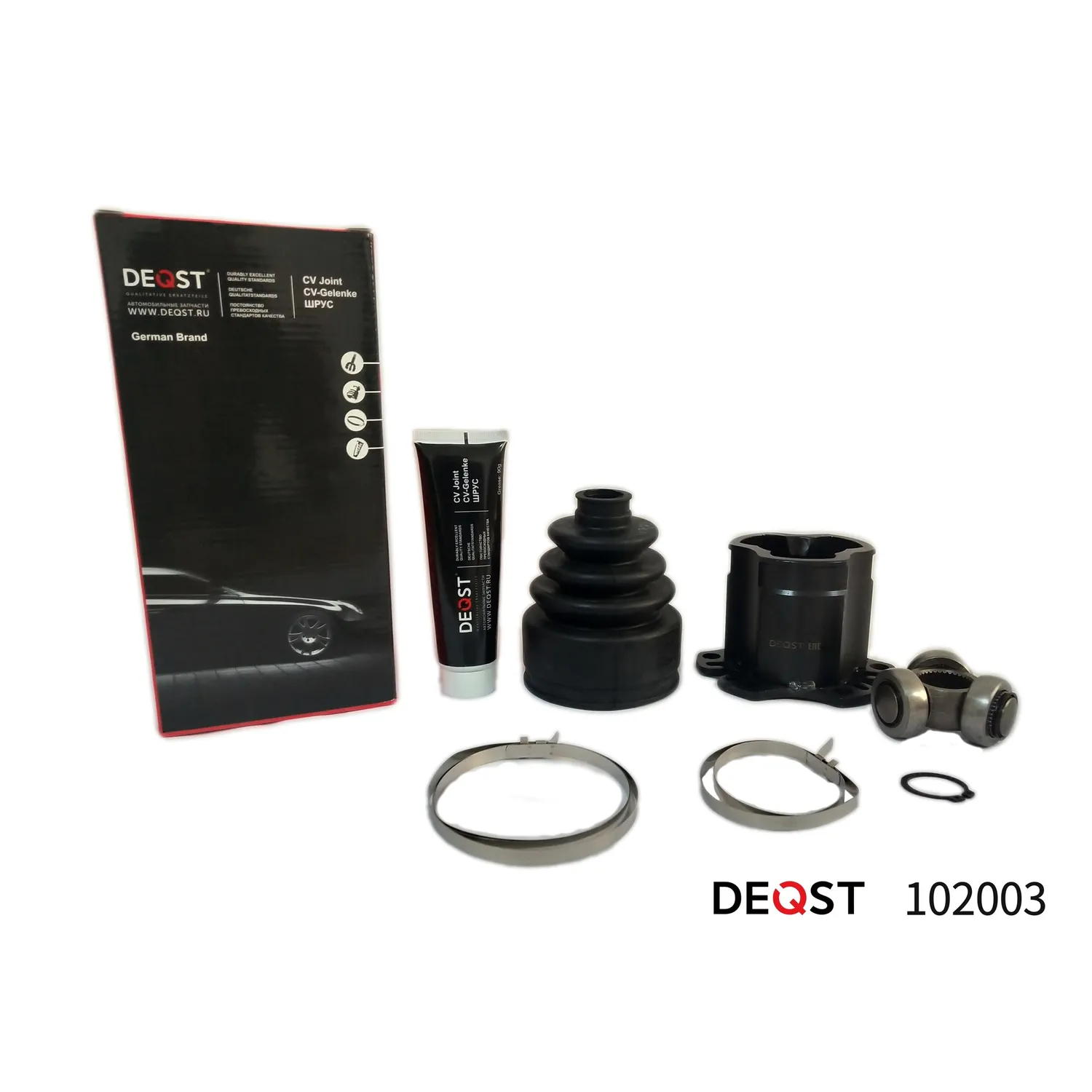 ШРУС внутр,с АКПП VW Golf 4,Bora, Sharan, AUDI Allroud L+R DEQST 102003