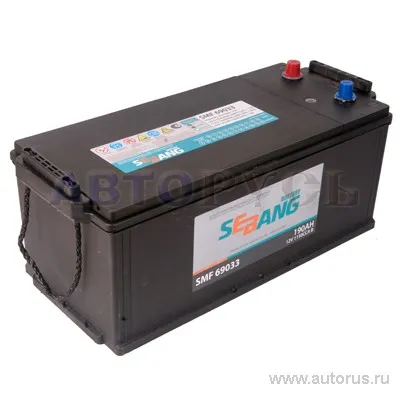 Аккумулятор SEBANG SMF 190 А/ч прямая L+ 513x222x220 EN1 050 А