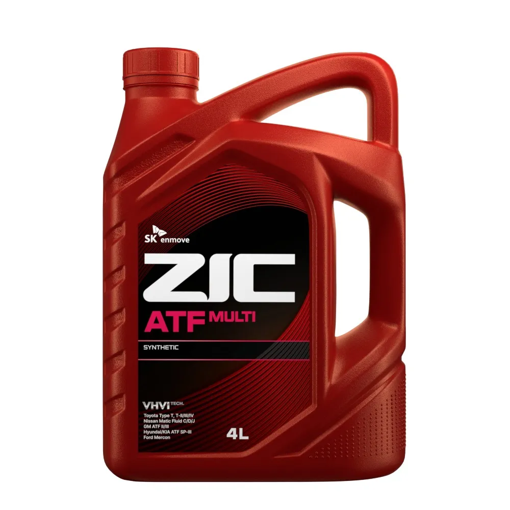 Масло ZIC ATF Multi транс (4л), УЦЕНКА