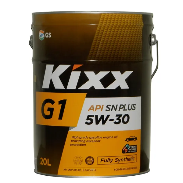 Масло моторное KIXX G1 SN Plus 5W-30 синтетическое 20 л L2101P20E1