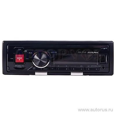 Проигрыватель CD,MP3 ALPINE CDE-171RR 4x50вт, USB