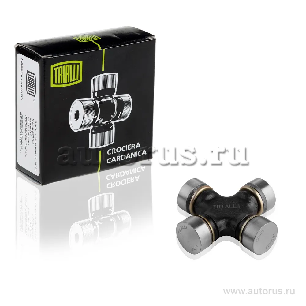 Крестовина для а/м МАЗ 103 (05-) рулевая (19x56,3) TRIALLI CC 908