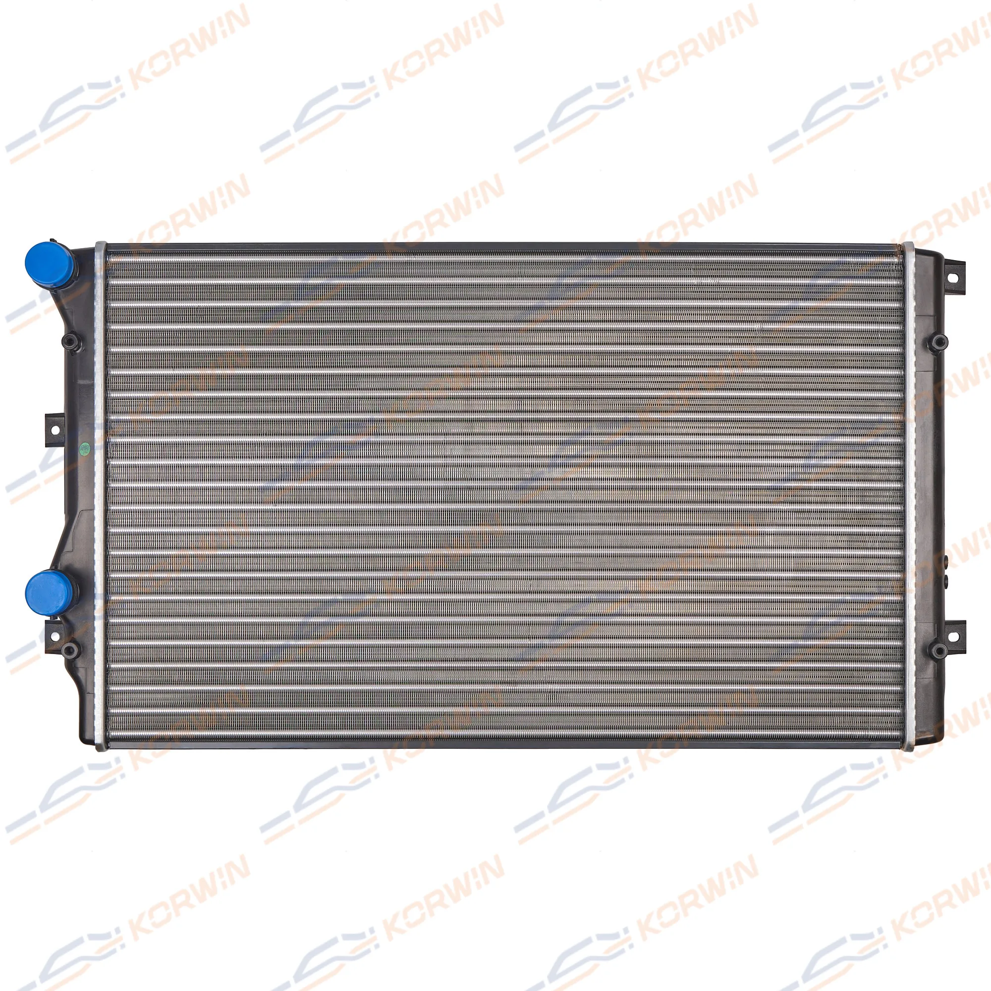 Радиатор охлаждения VW Jetta (05-)/(11-)/Octavia A5 (04-) сборный KORWIN KWKB2042