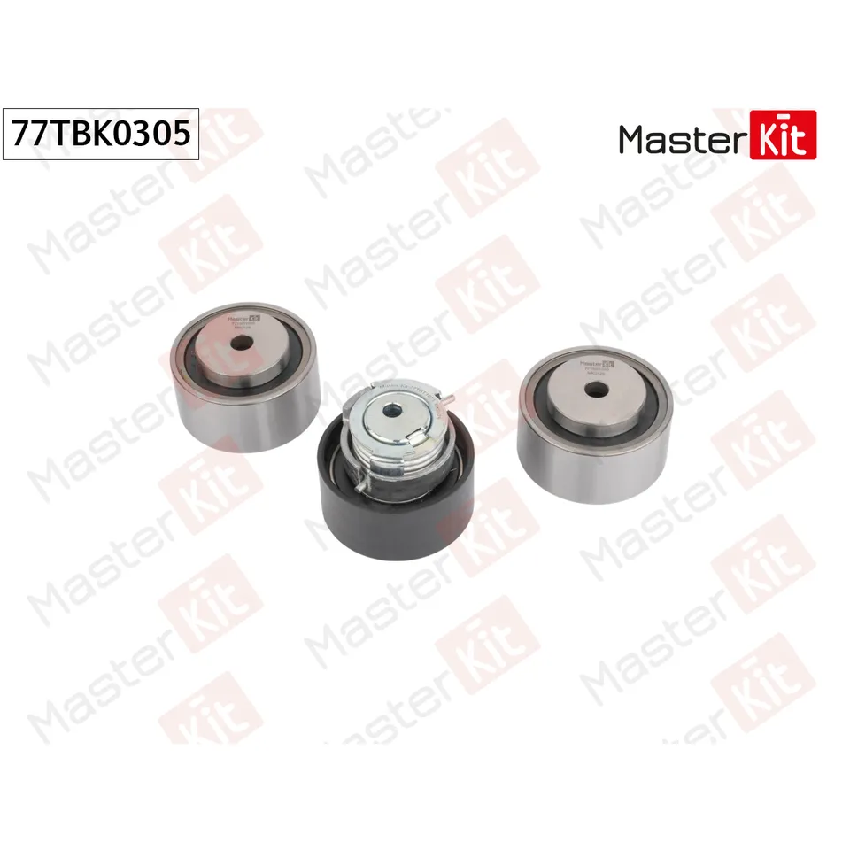 Комплект роликов ГРМ LAND ROVER (2.7D-3.0D)Discovery III-IV / Range Rover IV MASTERKIT 77TBK0305