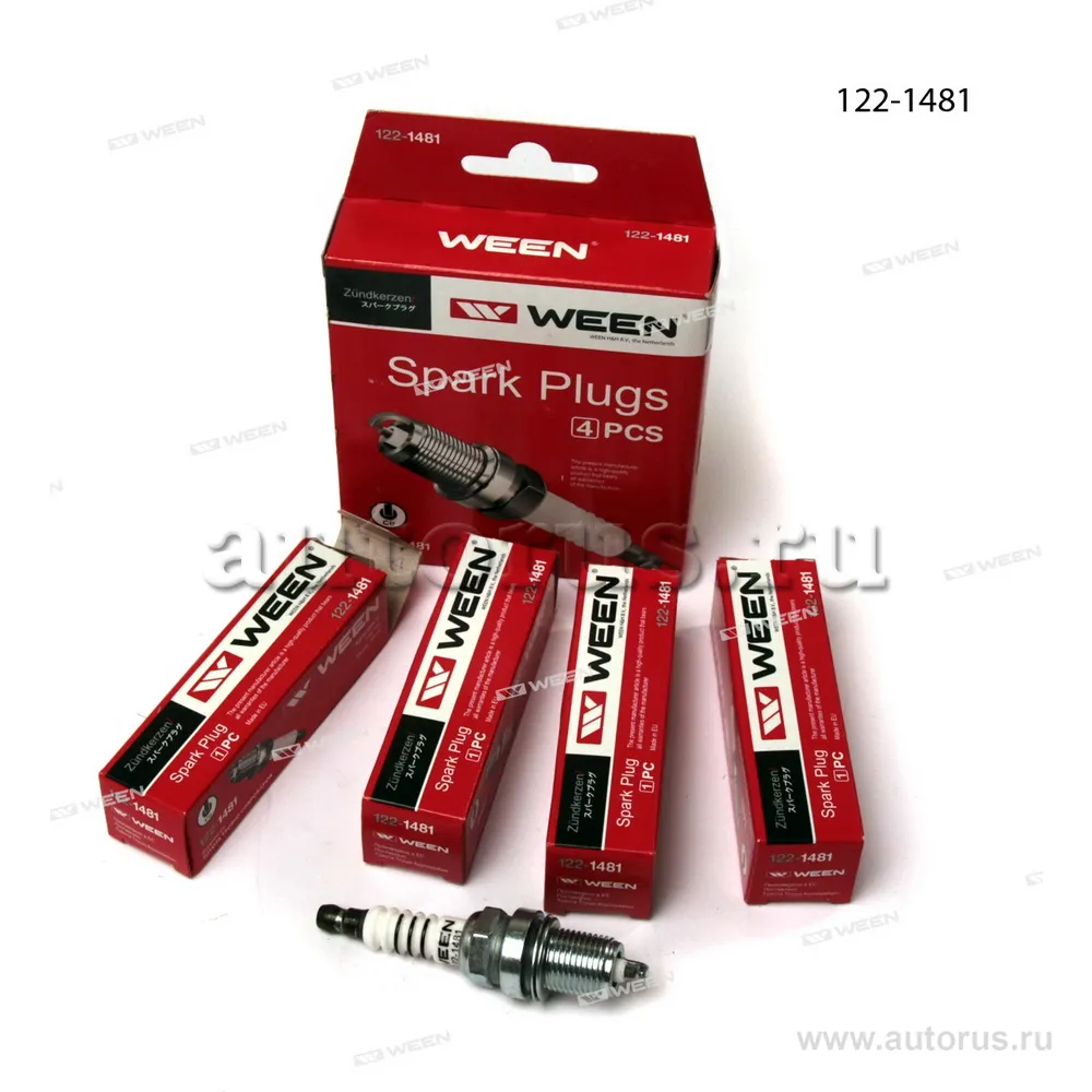 Свеча зажигания FIAT, KIA, MAZDA, NISSAN WEEN 122-1481