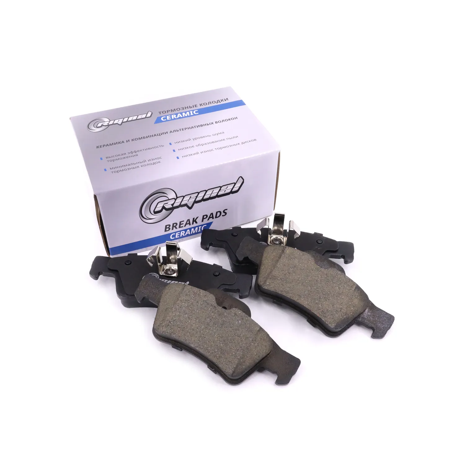 Колодка тормозная задняя Ceramic (кт.4шт.) MERCEDES-BENZ ML W164 A0044205220 Riginal RGC3500547