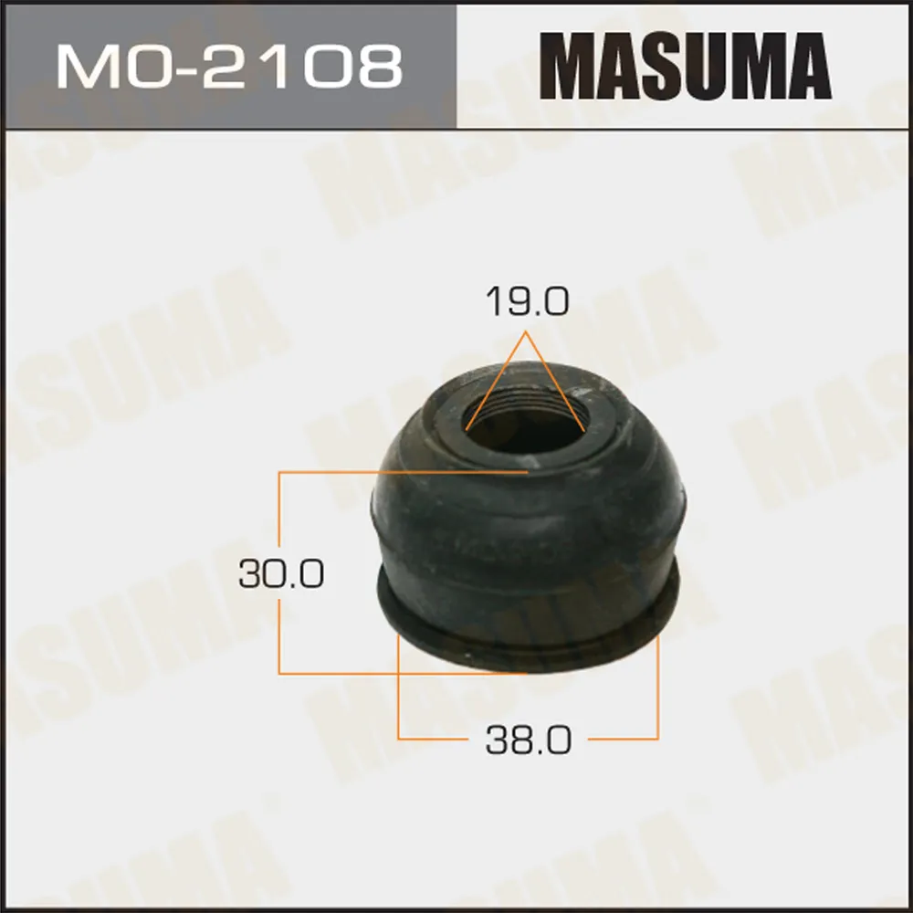 Пыльник шарового шарнира 19x38x30 MASUMA MO-2108