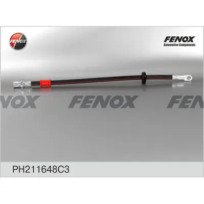 Шланг тормозной ГАЗ 31105 ПЕРЕДНИЙ; С МУФТОЙ FENOX PH211648C3