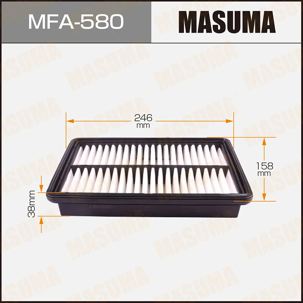 Фильтр воздушный MAZDA 323 MASUMA MFA-580