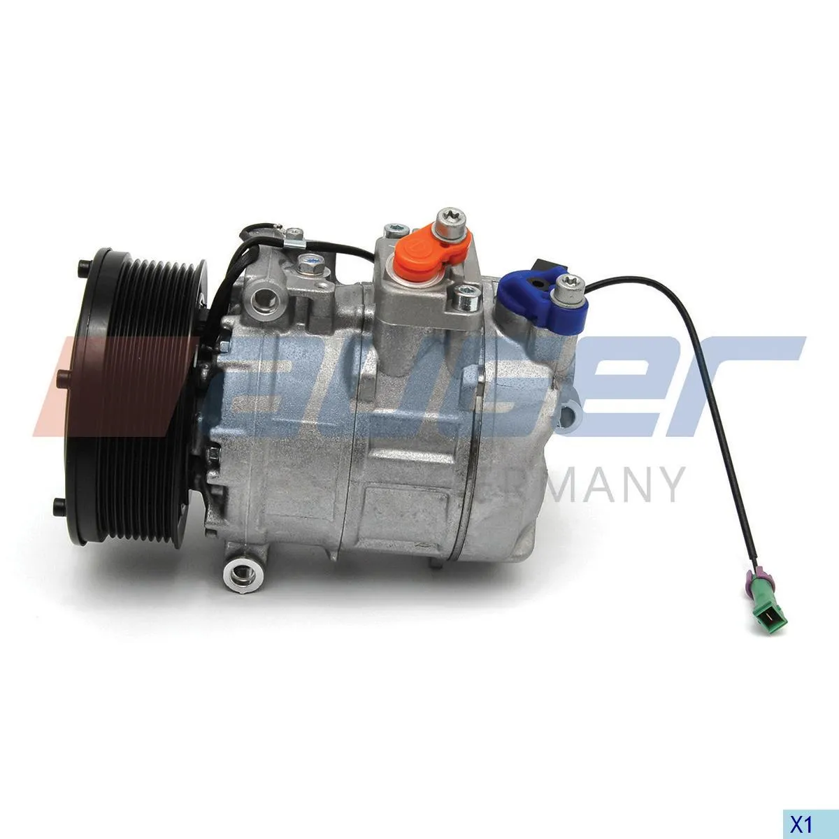 Компрессор кондиционера 24В ф130 7SBU16C, 7SBU17C MB Actros Antos Arocs Axor KAMAZ 5490 MB OM501 502 AUGER 86556