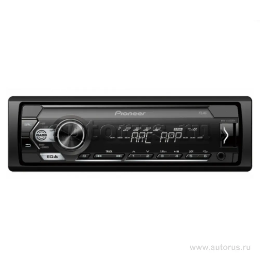 Автомагнитола PIONEER MVH-S120UBW, 4x50вт,USB/MP3/Android,бел.подсв.