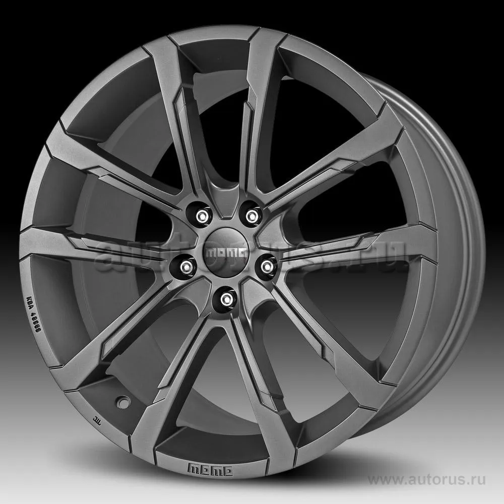 Диск литой R19 8.5J 5x120/79.6 ET20 MOMO QUANTUM Matt Anthracite WQTA85920520