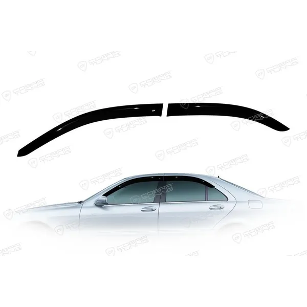 Дефлектора на окна Mercedes Benz S-class (W220) 1998-2005 деф.окон Cobra Tuning M32498