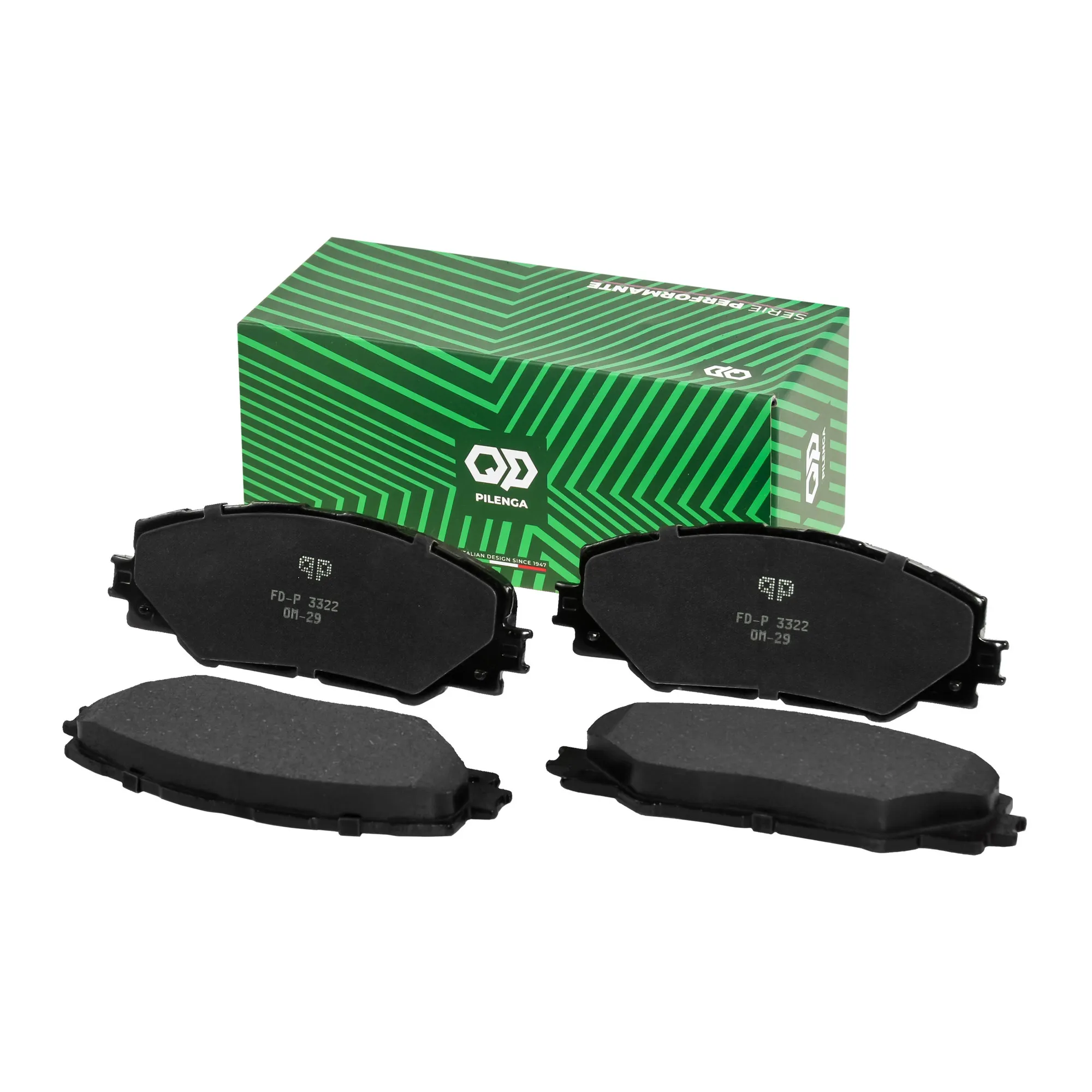 Колодки тормозные дисковые задние для TOYOTA RAV 4 III PILENGA FD-P 3322