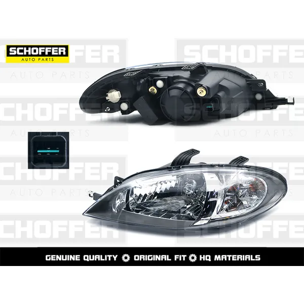 Фара левая Chevrolet Lacetti 5D 04- Ravon Gentra 15-18 SCHOFFER SHF12076