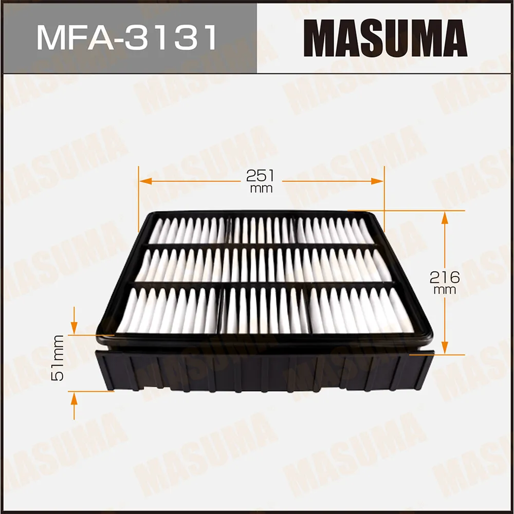 Фильтр воздушный MITSUBISHI DIAMANTE MASUMA MFA-3131