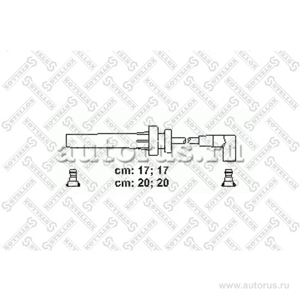 К-кт проводов Chrysler Cirrus/Neon/Stratus/Voyager 1.8/2.0 94> STELLOX 10-38589-SX