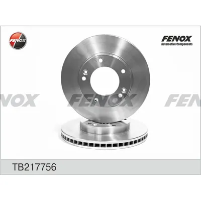 Диск тормозной передний KIA SORENTO 02- 302X28X5; FENOX TB217756