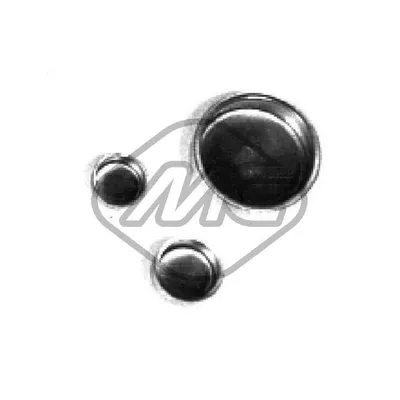 Заглушка блока латунь d13 mm Metalcaucho 02502