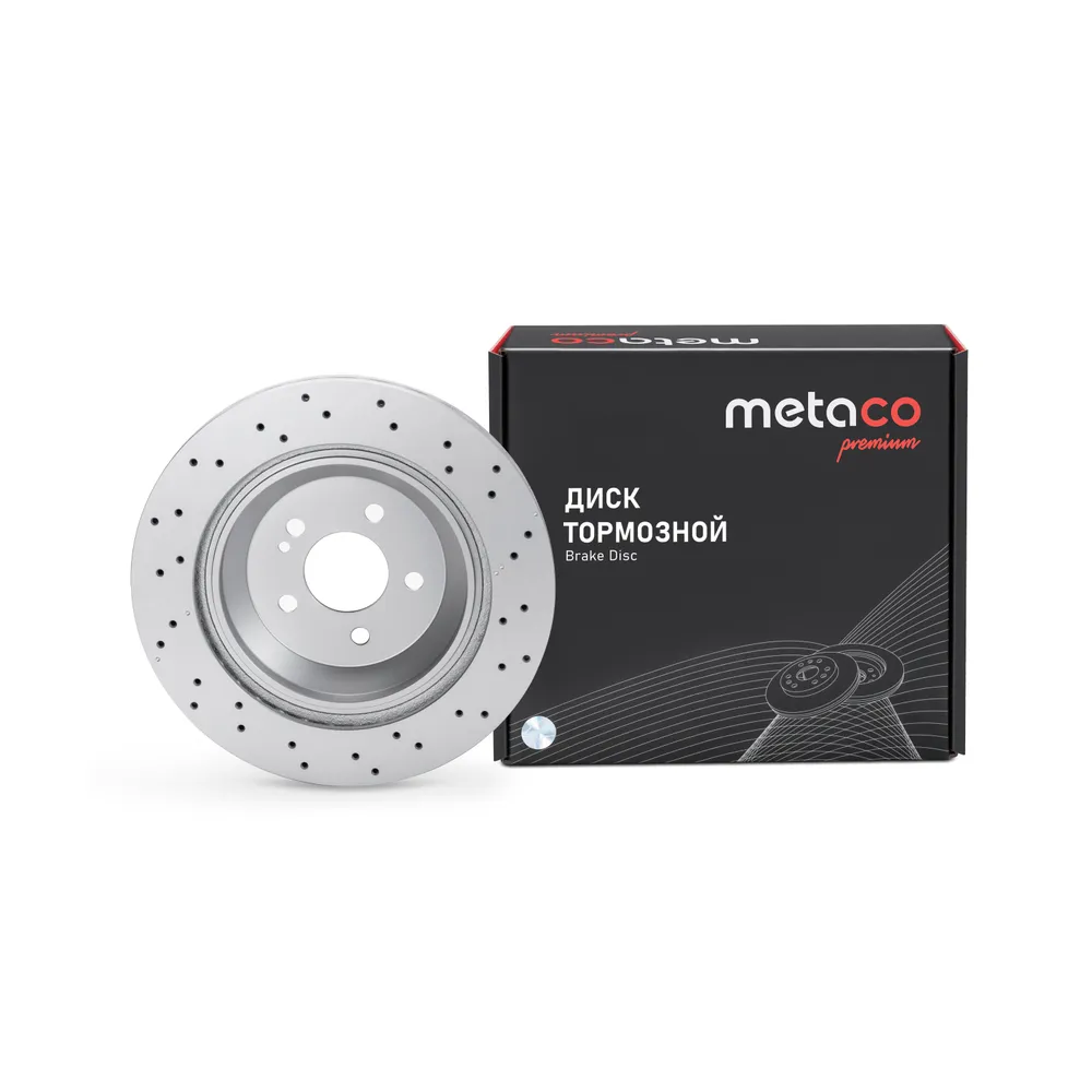 Диск тормозной задний PREMIUM METACO 3060-564