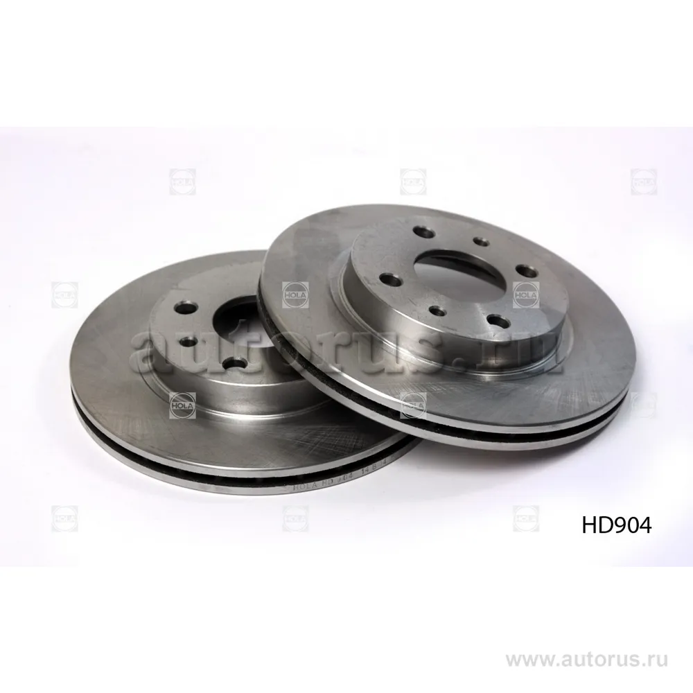 Диск тормозной передний 13 LADA 2110-12 / KALINA (1117-19)/ PRIORA (2170-72) HOLA HD904