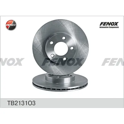 Диск тормозной передний для а/м ГАЗ-3110 TB2131 O3 FENOX TB 2131 O3