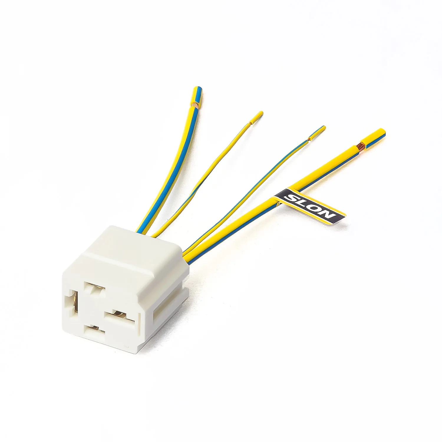 Колодка соединительная реле ГАЗ 3302, 3110 (4 провода), SLON SLON SLRK3408
