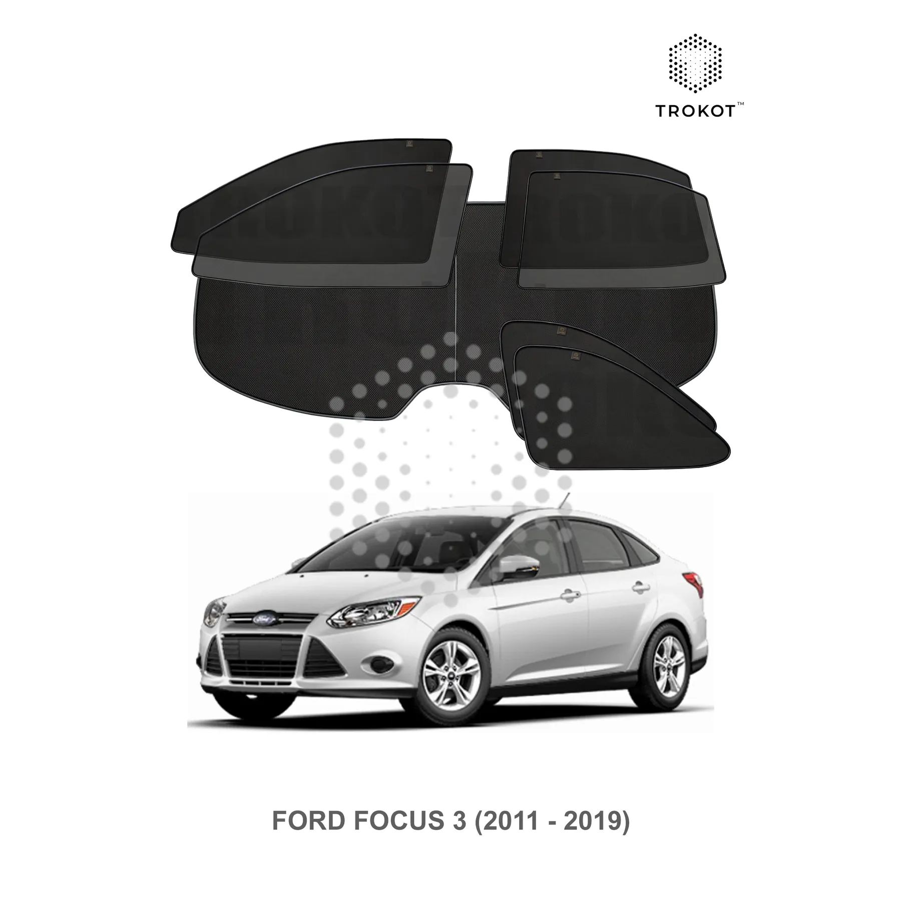 Полный комплект из 7 экранов FORD Focus (3) (2011-наст.время)