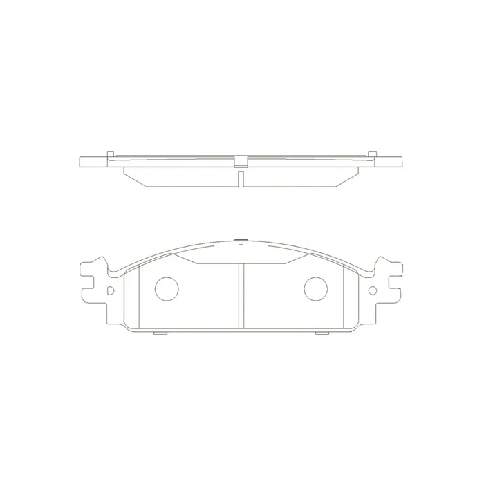 Колодки тормозные FORD Explorer 2015 ~ 2019 / Taurus 2009 ~ 2019 , L CTR GK1334