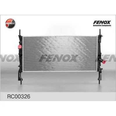 Радиатор охлаждения FORD TRANSIT 2.2-2.4TDCI 06-14 MT, AC+ 770X358X26; FENOX RC00326