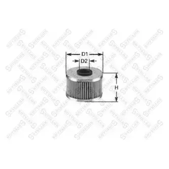 Фильтр масляный BMW E34/E36/E38/E39 M51, Opel Omega 2.5TD/TDs 91> STELLOX 20-50126-SX