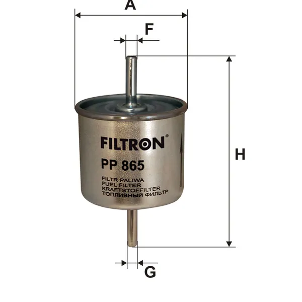 Фильтр топливный FILTRON PP865