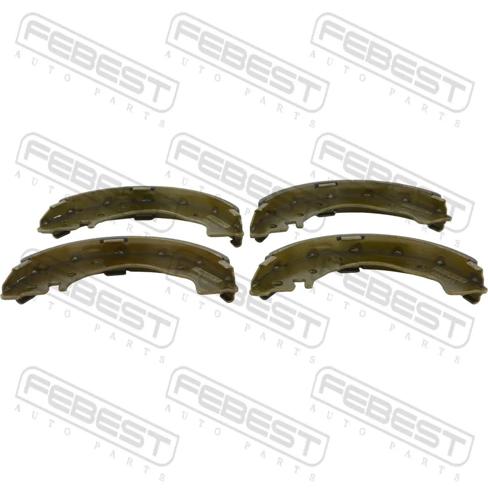 Колодки тормозные задние (барабанные) комплект HONDA CIVIC FD1 2006-2011 [GN] FEBEST 0302-GER
