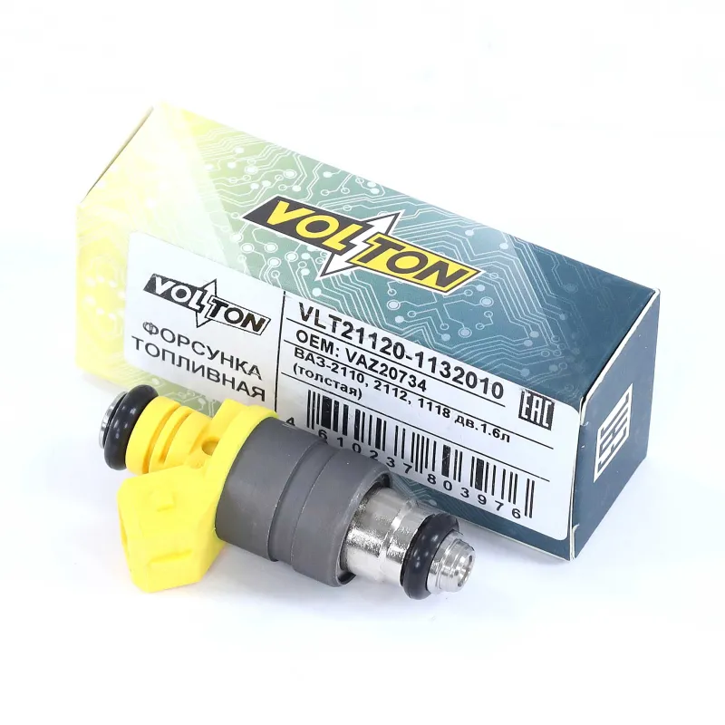Форсунка топливная ВАЗ-2110, 2112, 1118 дв.1.6л (толстая) VOLTON VLT21120-1132010