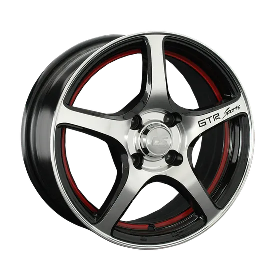 Диск литой R16 6.5J 5x108/63.3 ET50 LS 537 BKF-RL S031870