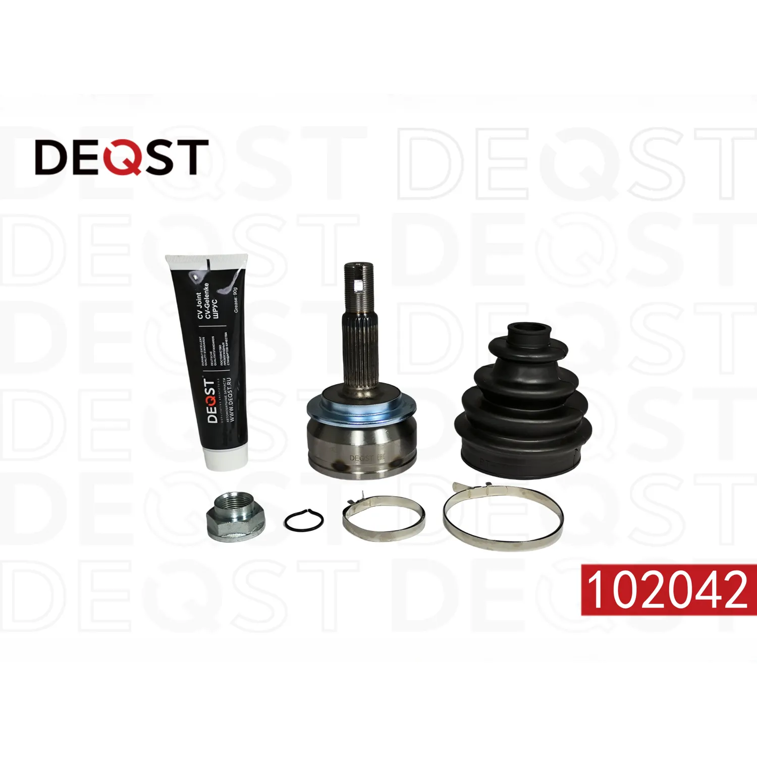 ШРУС. наружний TOYOTA AURIS E150/COROLLA X E150 1.3-1.6 06- DEQST 102042