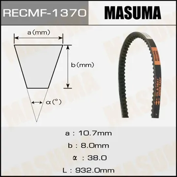Ремень клиновый MASUMA 1370