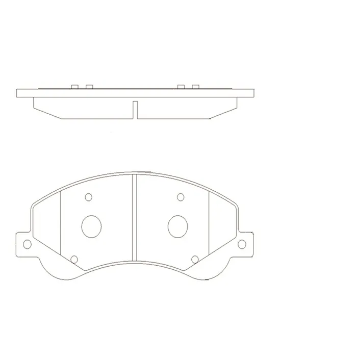 Колодки тормозные FORD Transit 2006 ~ 2014 , VOLKSWAGEN Amarok 2010 CTR GK0202