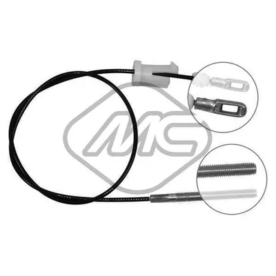 Трос ручника 900SE ALL SX L Metalcaucho 83214