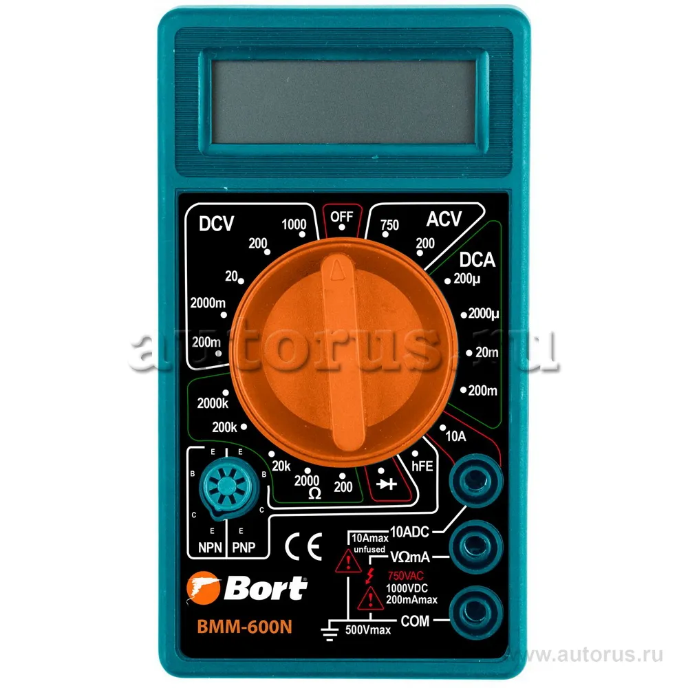 Мультитестер цифровой BORT BMM-600N
