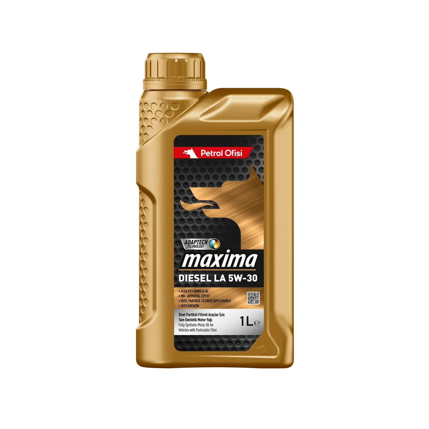 Масло моторное MAXIMA DIESEL LA 5W-30 1 л. Petrol Ofisi 400001519