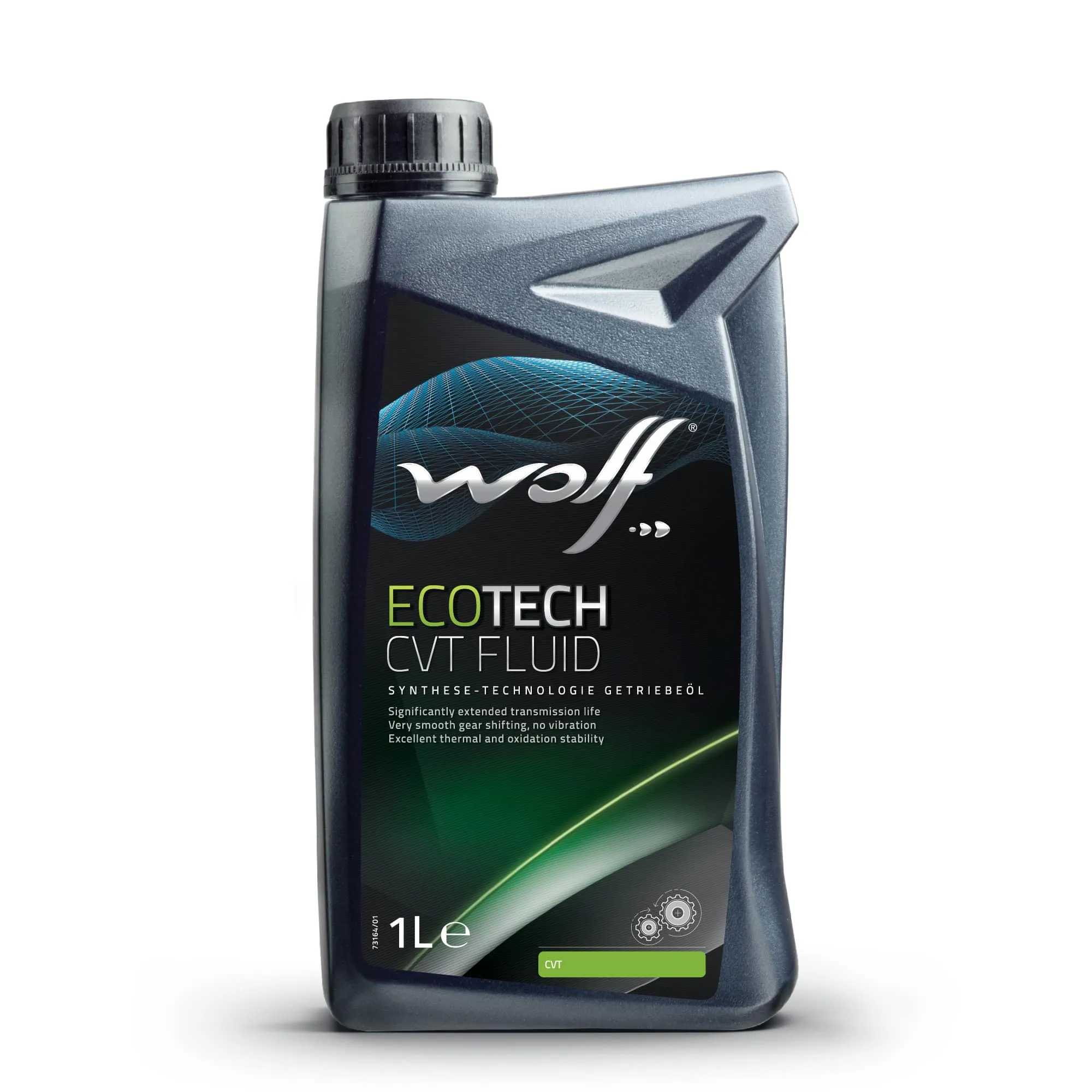 Масло трансмиссионное Wolf Oil ECOTECH CVT FLUID синтетическое 1 л 8306006