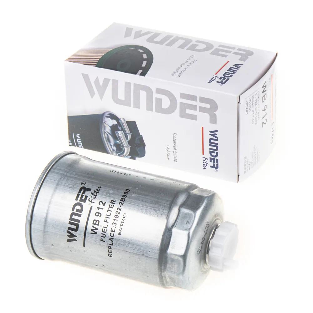 Фильтр топливный HYUNDAI Santa Fe/KIA Sorento mot.CRDI WUNDER FILTER WB912